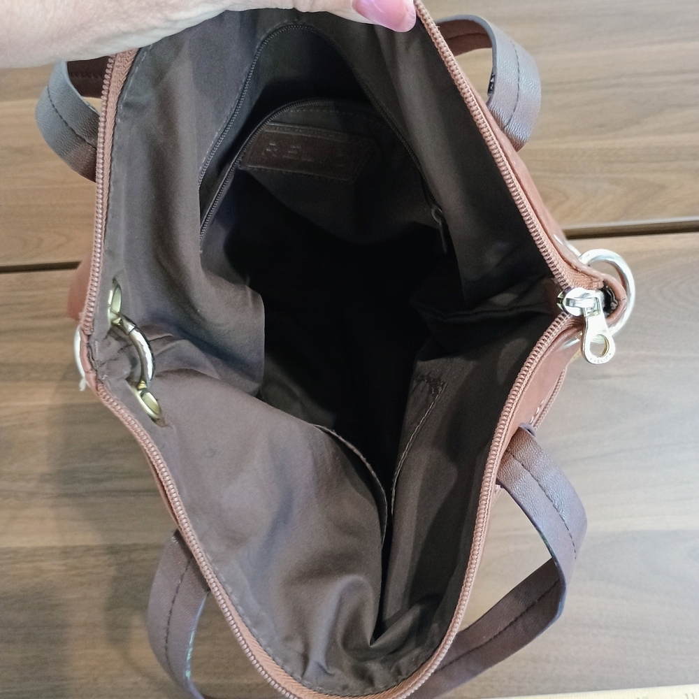 Relic Brown Vegan Leather Hand Bag - Picture 10 of 10